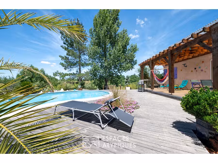 plain-pied provençal avec piscine et dépendances sur les hauteurs de castres