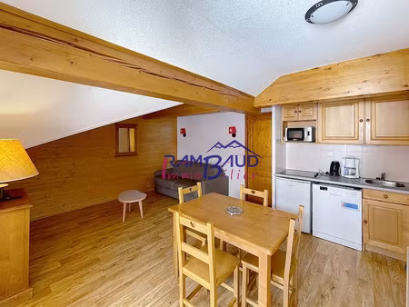 vente appartement 2 pièces 31.64 m² à valmeinier (73450)  128 000 €