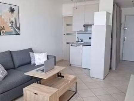 location appartement t1 meublé à cagnes-sur-mer (06800) : à louer t1 meublé / 23m² cagnes-