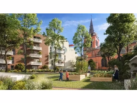 vente appartement 4 pièces 60.1 m² à quesnoy-sur-deûle (59890)  190 000 €
