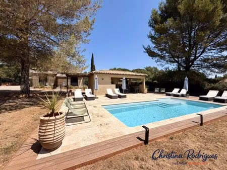 cotignac villa - dependances / gites - piscine - garage