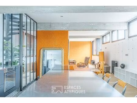 loft avec terrasse et garage au coeur d'amiens