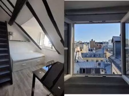 location appartement t1 meublé à paris 2e (75002) : à louer t1 meublé / 10m² paris 2e