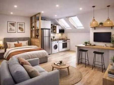 location appartement t1 meublé à bondy (93140) : à louer t1 meublé / 17m² bondy