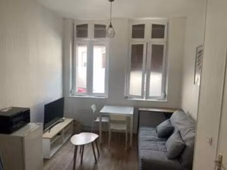 location appartement t1 meublé à amiens (80000) : à louer t1 meublé / 19m² amiens