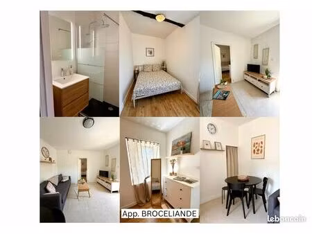 idéal étudiant(e) – t2 meublé 30 m² centre-ville  disponible dès septembre (bail 9/10 mois