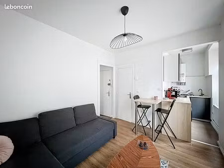 studio meublé 27 m² av. galline villeurbanne