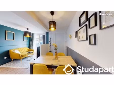 chambre 1 pièce 14 m²