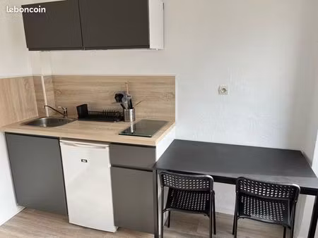 studio meublé climatisé à haute jarrie