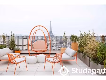 chambre 1 pièce 32 m²