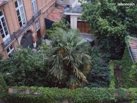 toulouse  particulier loue t3 (58m2) centre historique (esquirol- rue des changes)