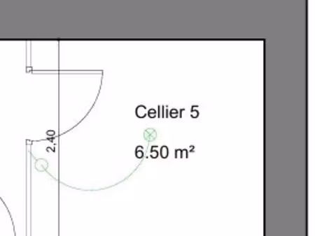 cave/cellier centre 6.50 m²