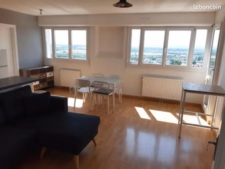appartement 73m2 avec vue sur la côte chalonnaise