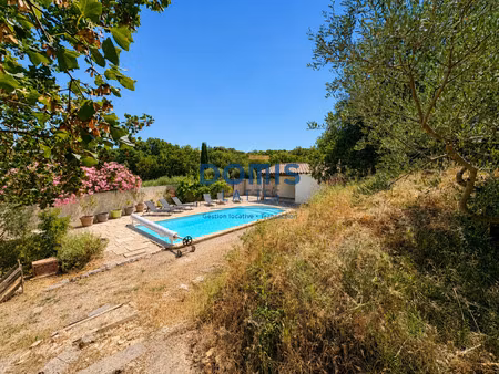 maison plain pied - 5 pièces - sainte-anastasie - piscine -