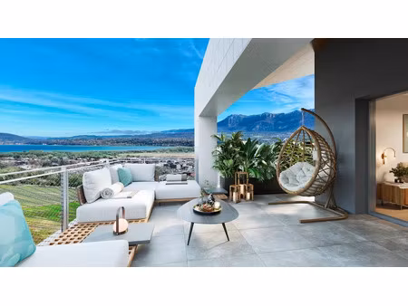 vente appartement 2 pièces 44.7 m² à la motte-servolex (73290)  248 000 €