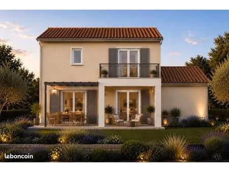 vitrolles maison t4/t5 de 106 m² avec garage – terrain viabilisé de 400 m