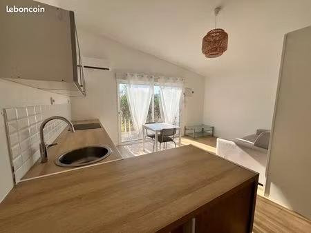 maisonnette t2 37 m2 sur 150 m2 de terrain