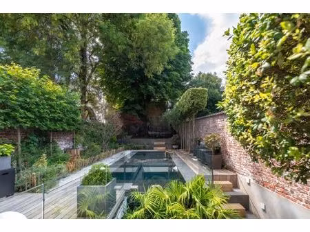 maison de maître à vendre avec garage et terrasse   ixelles (vbe40064)