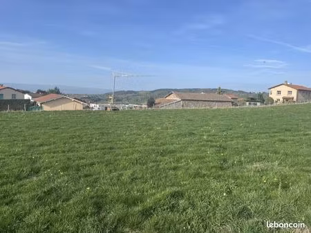 terrain 1 050 m² villecheneve