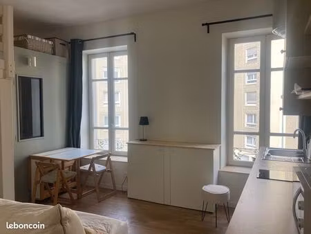 t1 meublé rénové 20 m2 part dieu