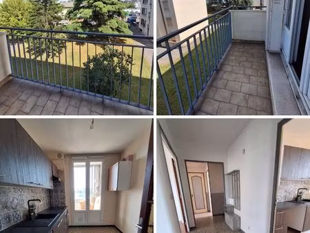 ? t3 lumineux de 64 m² avec balcon  loggia  parking et cave – vénissieux limite lyon 8