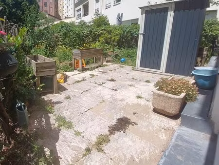 t3 rez de jardin+2caves+ parking