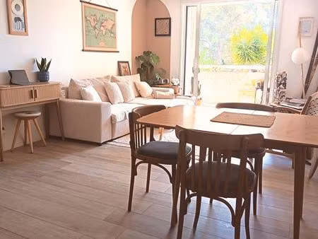 quartier fontsainte  appartement t3 aperçu entre mer et nature