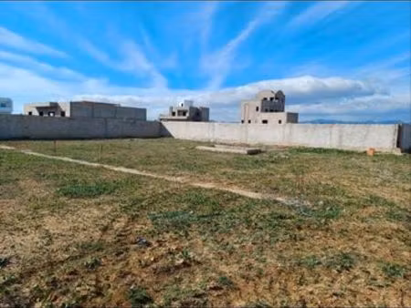 terrain à hammamet sud 410m2