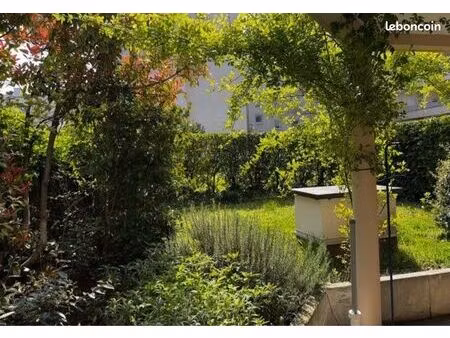 t3 80 m² avec jardin 55 m² – bellecombe / brotteaux - garage
