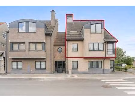 à vendre à meise : appartement prêt à emménager  3 chambres