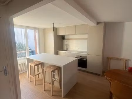 t2 meublé rénové - garage