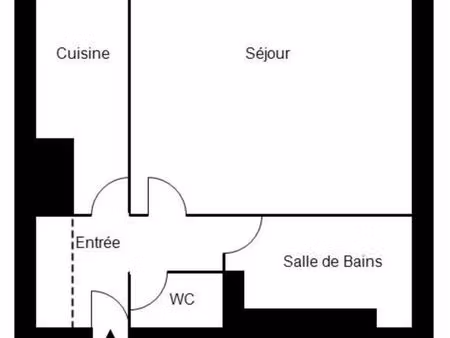 appartement 1 pièce 35 m²