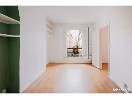 bel appartement 2 pièces d'une surface de 40 75m2 carrez - lumineux et calme - copropriété