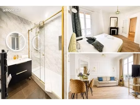 appartement f2 47m2 entièrement rénové paris 10ème