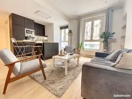 vente investisseur t3 72m² - rue du commerce - 2 chambres - loyer 2450