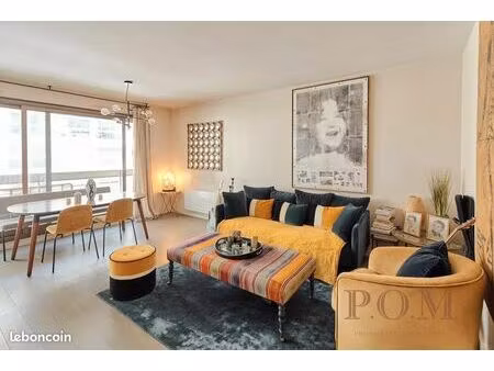 appartement 59 m² paris 16ème