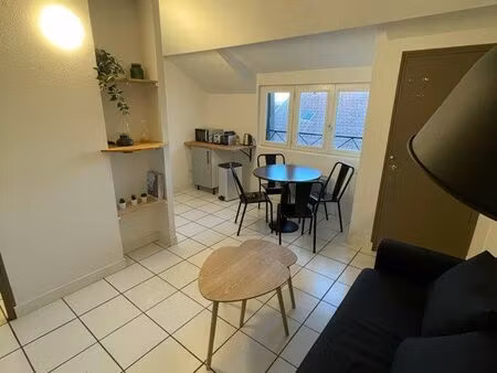 location t1 bis meublé de 23 m² – quartier saint anne / proche de la gare