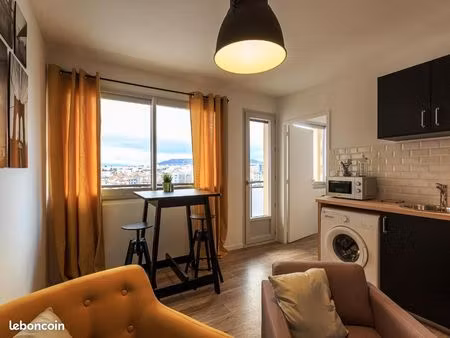 a vendre - t3 modulé en 2 appartements lcd – 65m² – 6ème étage avec ascenseur  balcon & ca
