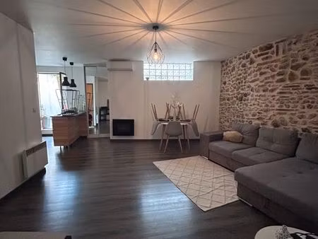 location meublée – appartement atypique 70 m² + terrasse 14 m² • septembre à juin • centre