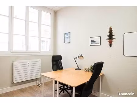 bureau privatif (2 postes) - blanche / place de clichy