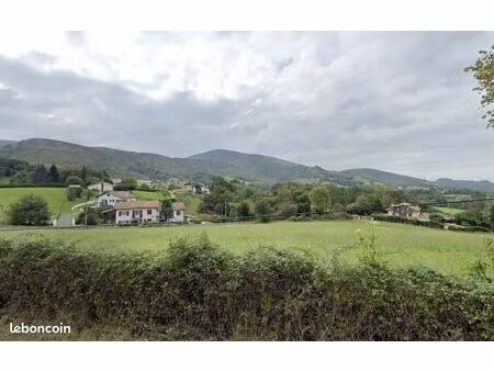 terrain 645 m² urrugne