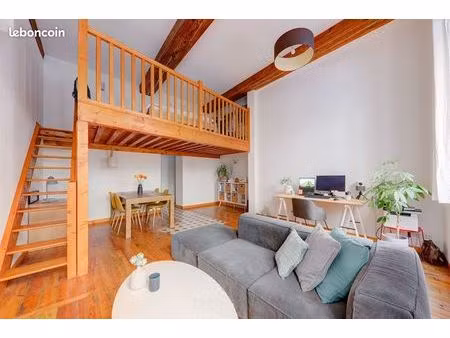 charmant meublé de 60 m² au cœur des pentes de la croix-rousse