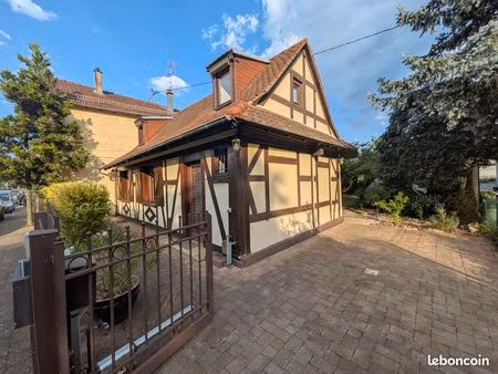 maison alsacienne de charme avec jardin et garage – neudorf musau