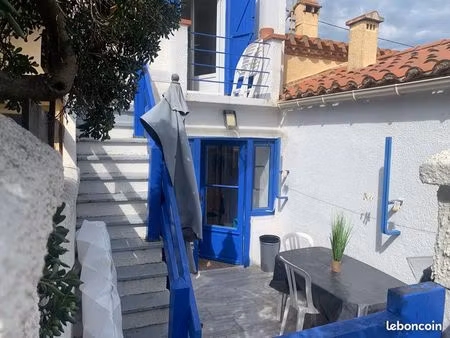 ⭐ canet-port – petite maison de charme à 2 pas de la plage