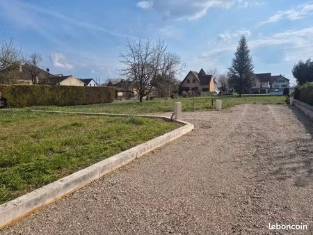 deux terrains de construction viabilisés à herbsheim