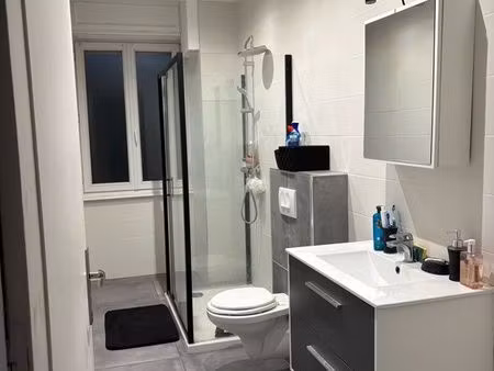appartement f2 rdc 56m2 cave + parking