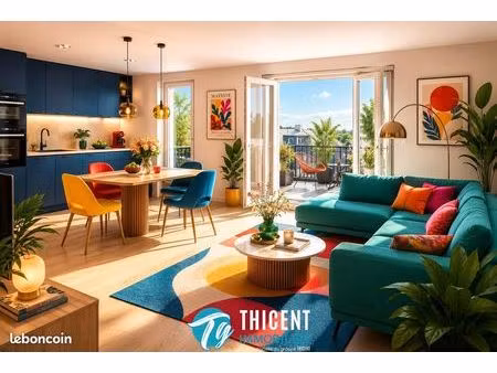 appartement 3 pièces 61 m²