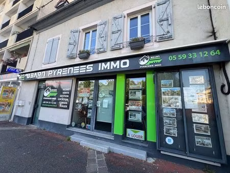local commercial à louer centre-ville de jurançon