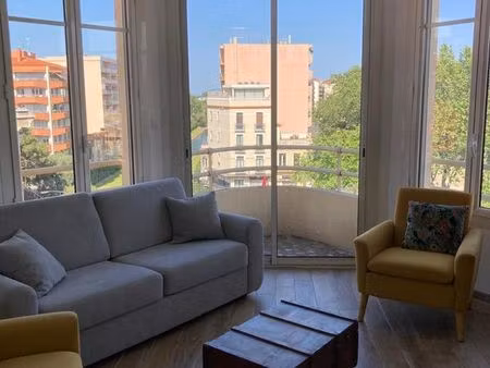 à louer – t2 meublé en plein centre-ville de perpignan – 41 m²
