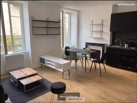 beau t4 meublé centre ville